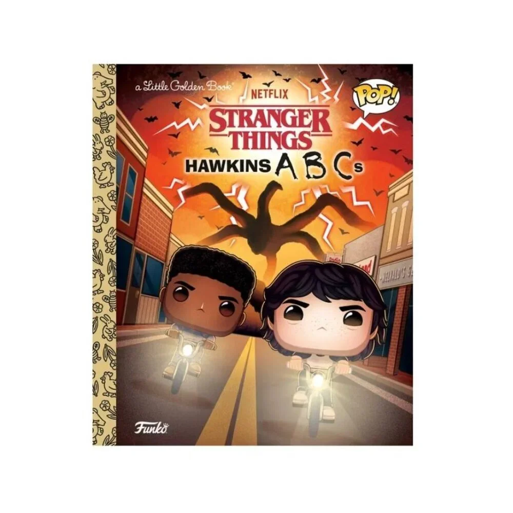 Stranger Things: Hawkins ABCs (Funko Pop!) - (Little Golden Book) by Geof Smith